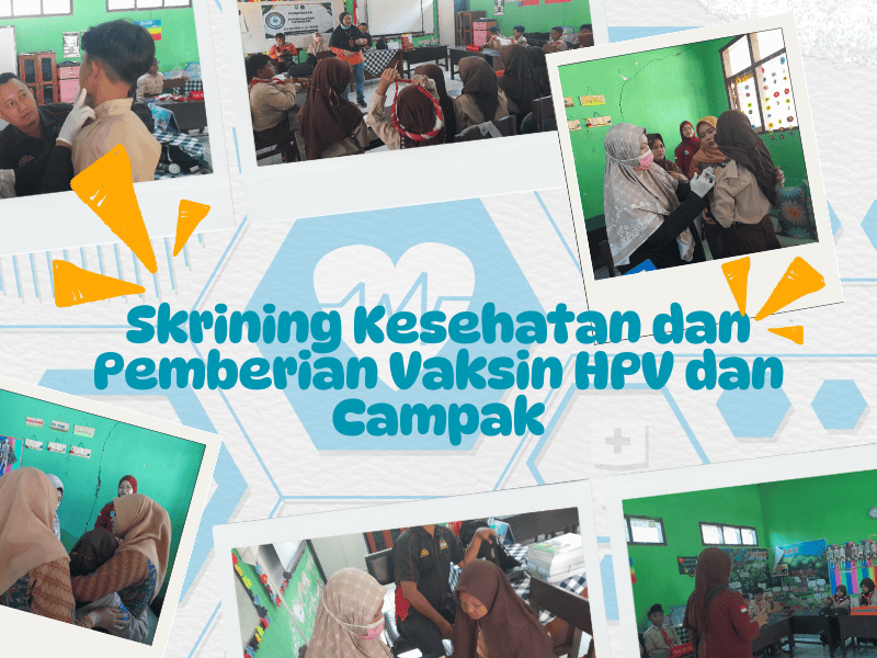 Skrining Kesehatan Dan Pemberian Vaksin dari Puskesmas